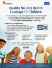 Coverage for children flyer image